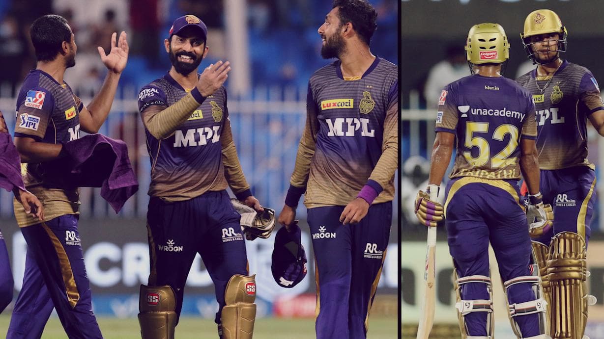 The Knights' ride: from 7th in the India leg to storming into IPL 2021 final