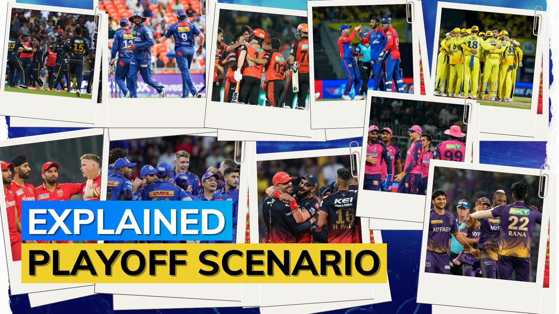 IPL 2023 Playoffs Qualification Possibilities for Each Team after KKR vs RR match