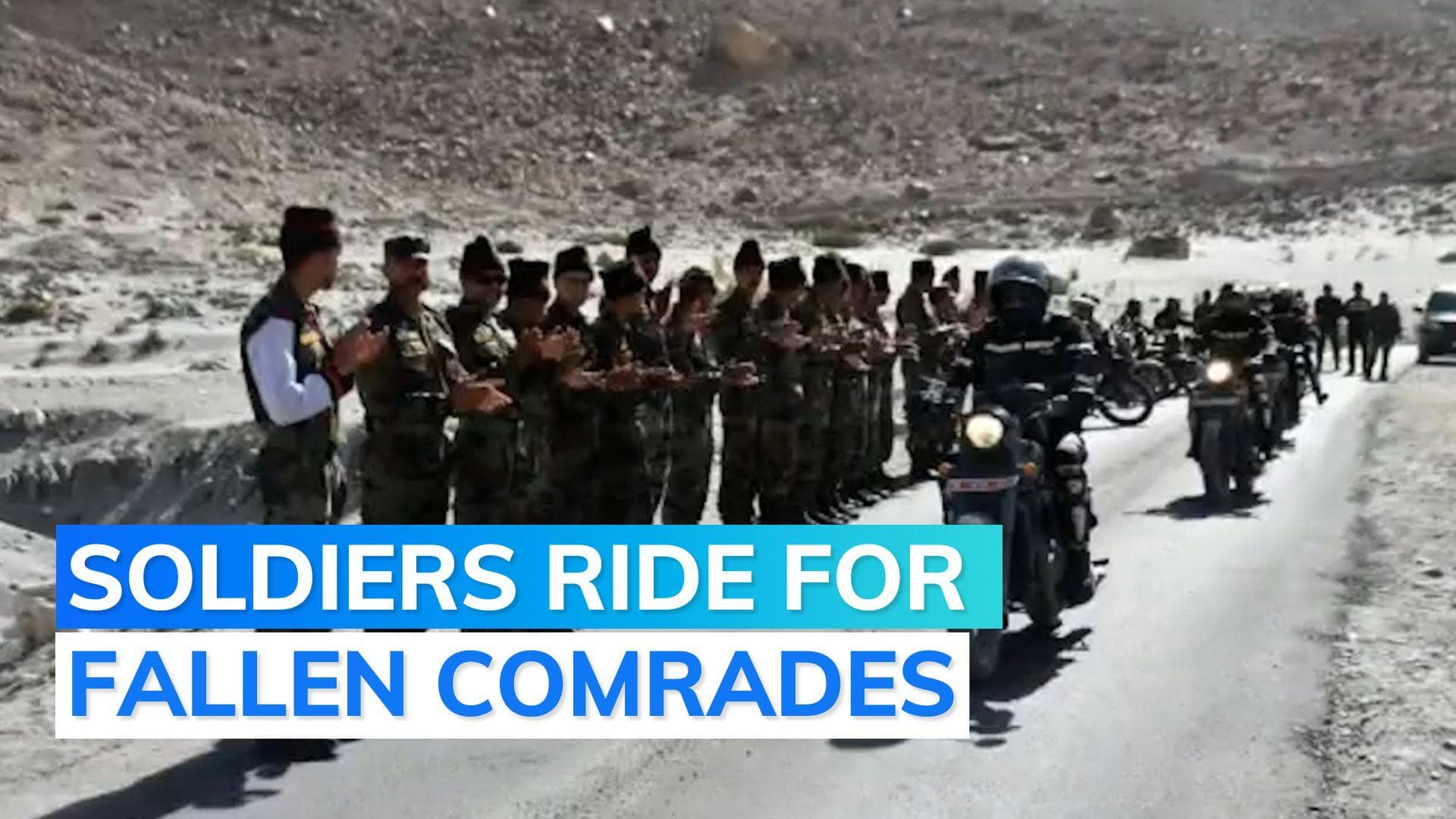 Watch | Indian Army's special tribute to Galwan heroes