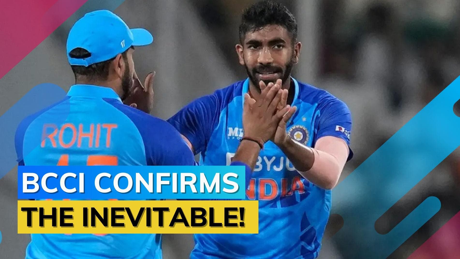It's official! Jasprit Bumrah ruled out of ICC T20 World Cup in Australia