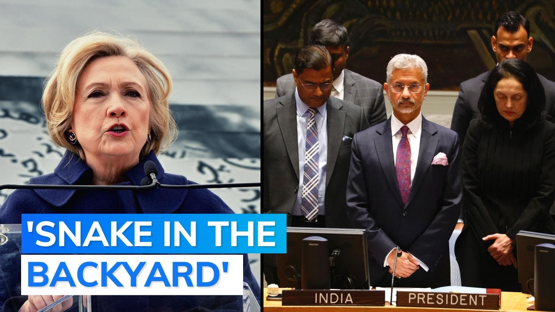 EAM Jaishankar recalls Hillary Clinton's remark to slam Pakistan over terrorism
