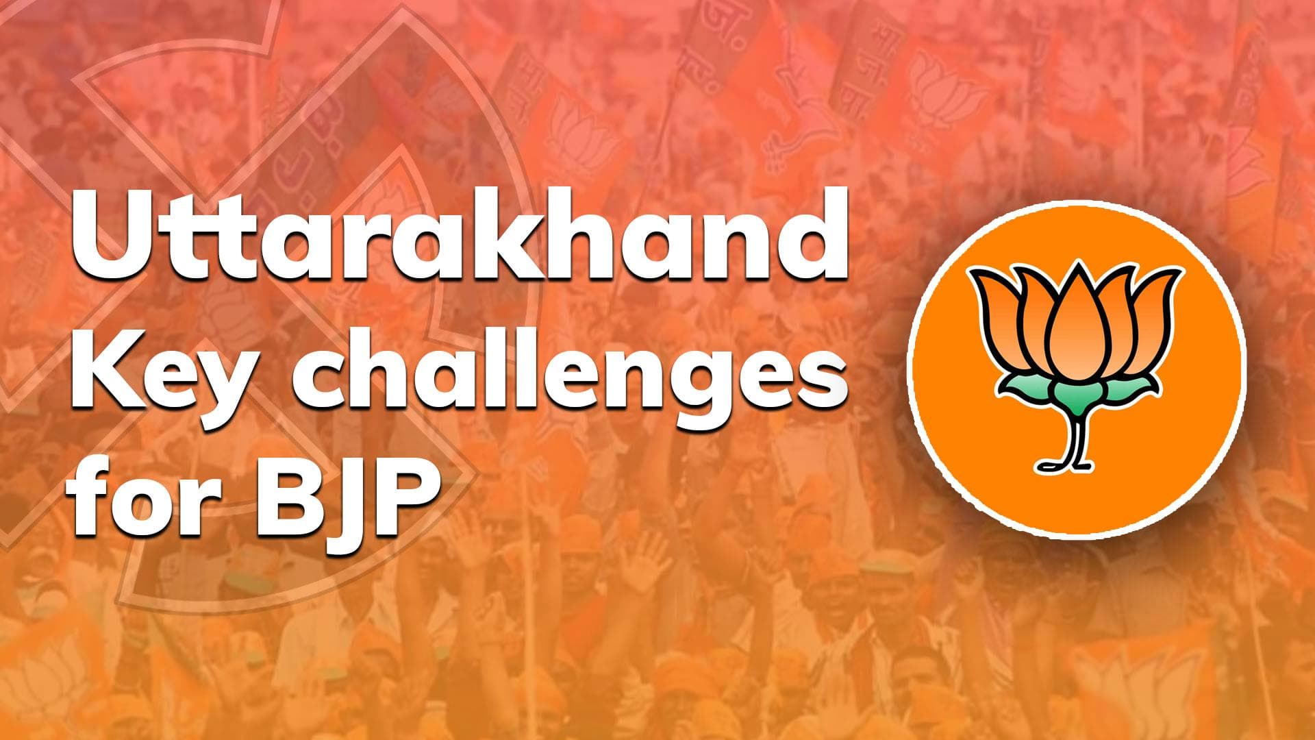 Uttarakhand Election 2022: Key challenges for BJP's bid to retain power