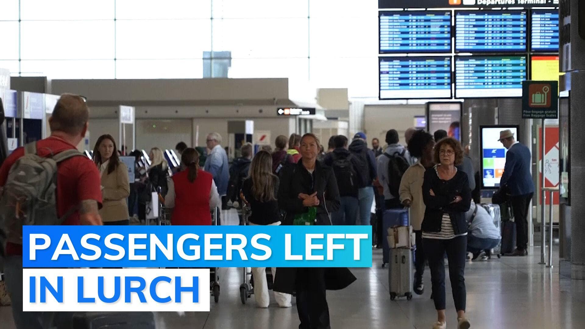 Major air traffic disruption as French air traffic controllers walk out over pay