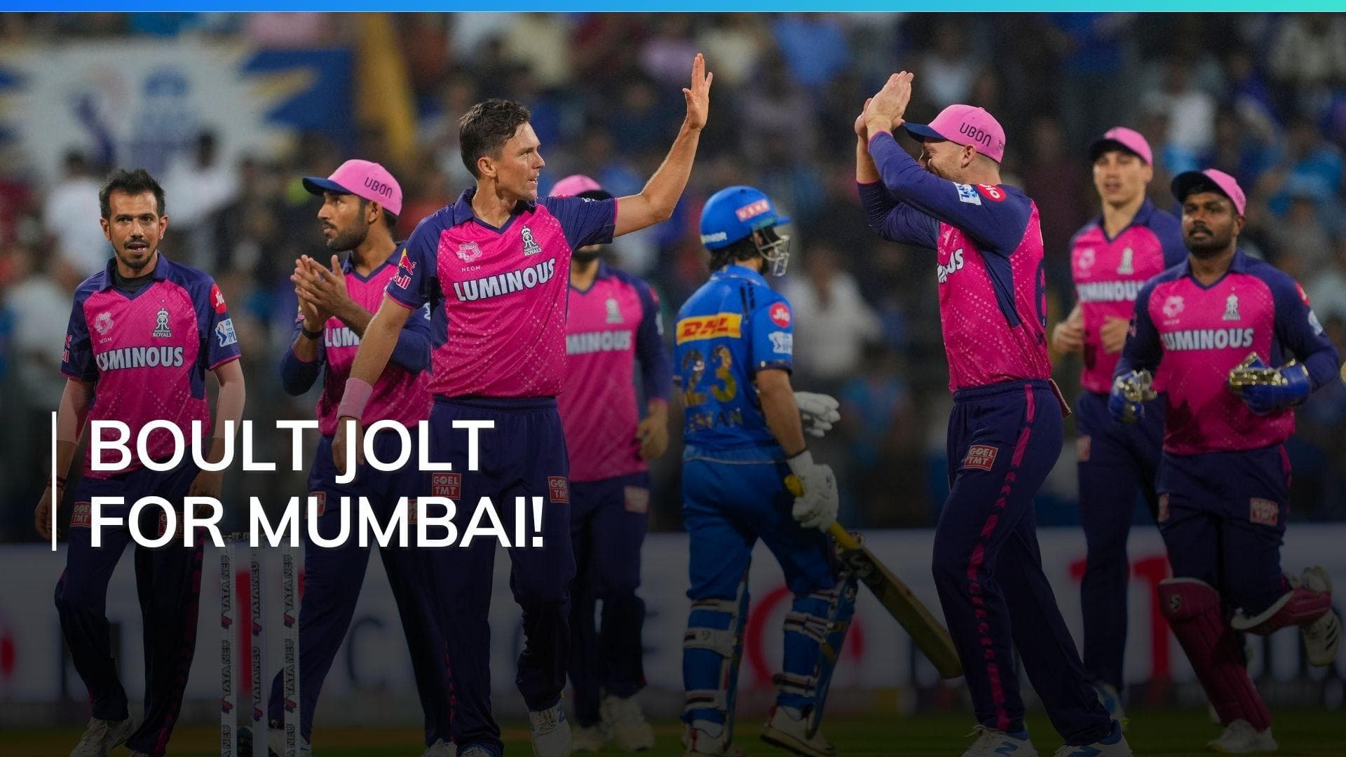 MI vs RR: Watch Trent Boult unleash havoc on Mumbai Indians in his first spell | IPL 2024