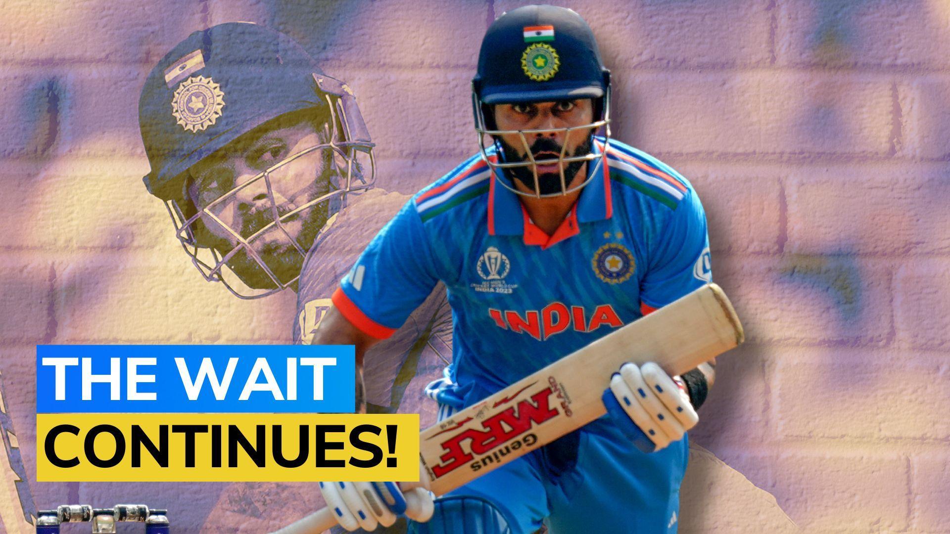 Virat Kohli narrowly misses out on his record-equalling 49th ODI hundred yet again | Cricket World Cup