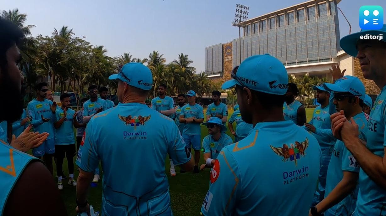 Ipl 2022 : হায়দরাবাদের বিরুদ্ধে মাঠে নামার আগে চনমনে লখনউয়ের সুপার জায়েন্টরা