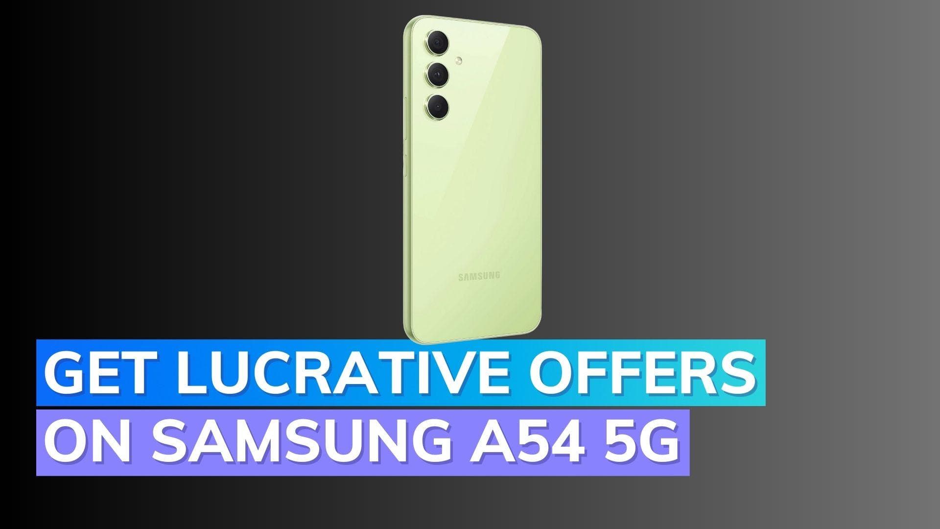 Huge price cut on Samsung Galaxy A54 5G; Save up to ₹25,000 on Amazon