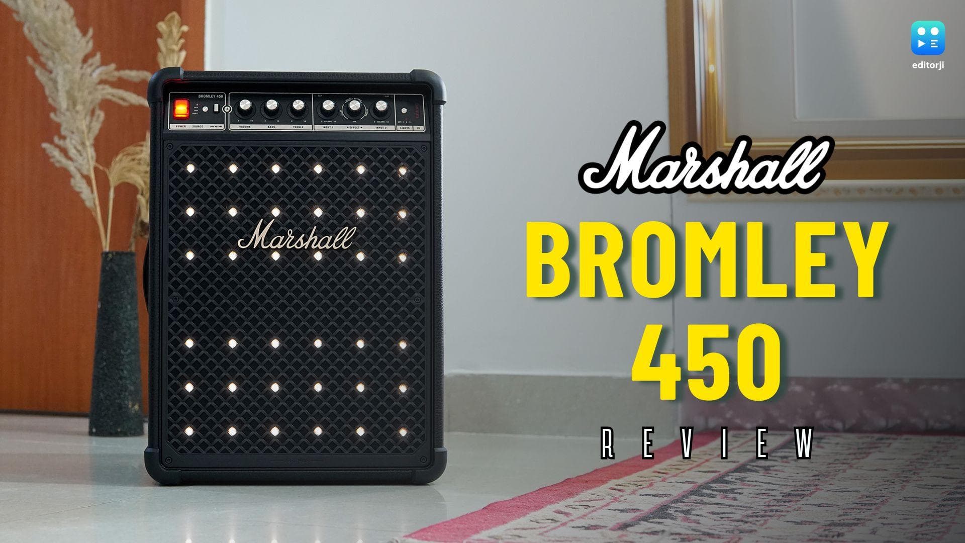 Marshall Bromley 450 Review: Powerful 360° Sound Meets Iconic Design