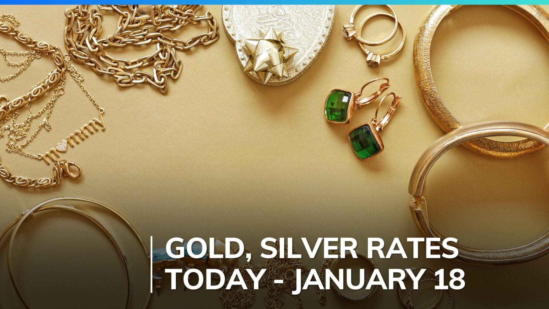 Gold, Silver Rates today January 18, 2024: Check Prices in Mumbai, Delhi, Chennai
