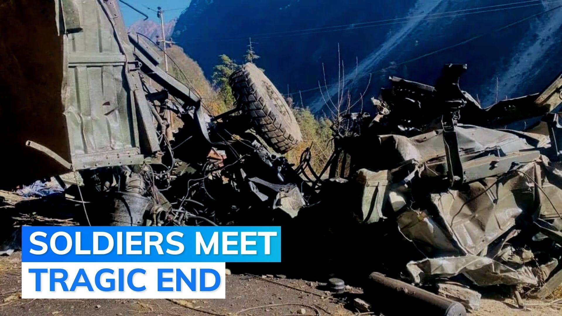 16 soldiers die in a road accident in Sikkim: army statement