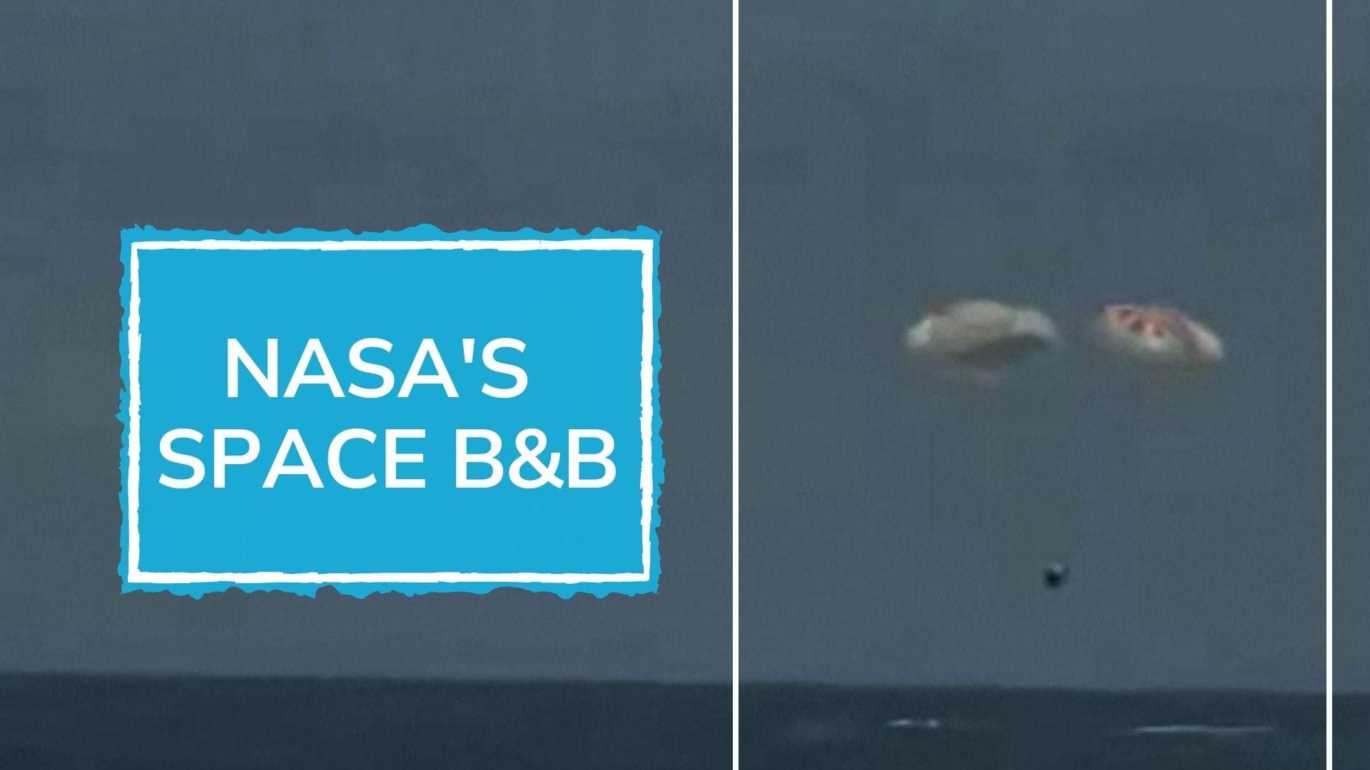 Watch: Crew of NASA's first private flight to space returns to Earth