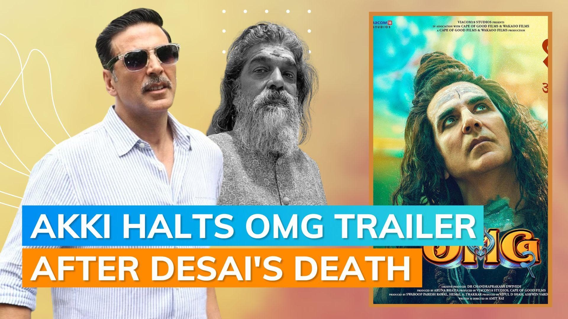 Akshay Kumar postpones 'OMG 2' trailer after Nitin Desai's death 'out of respect'