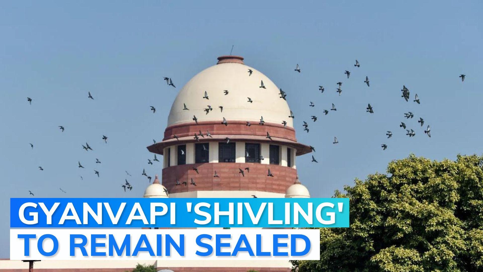 SC extends protection of 'Shivling' at Gyanvapi mosque complex