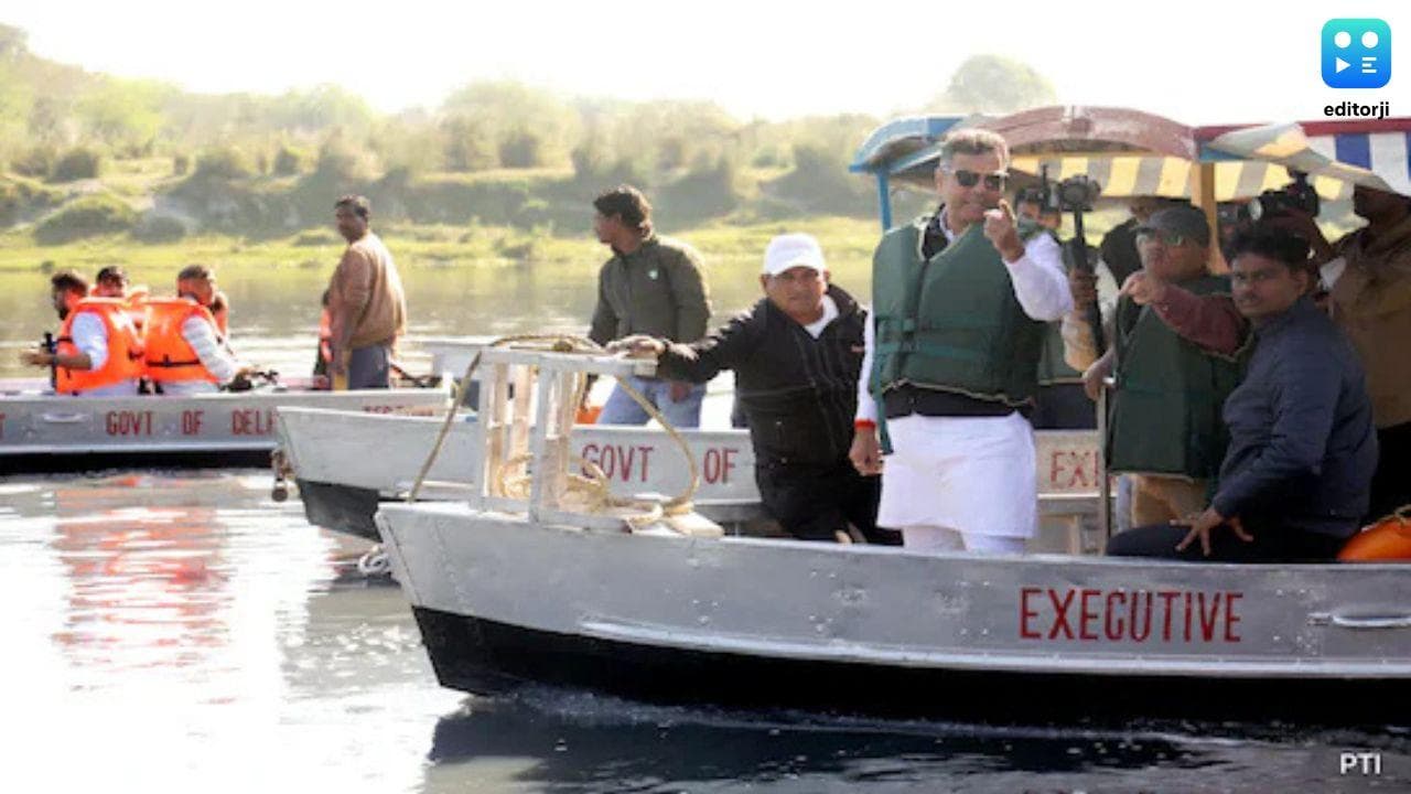 Delhi boosts Yamuna River revival: 1,300 Tonnes of waste cleared