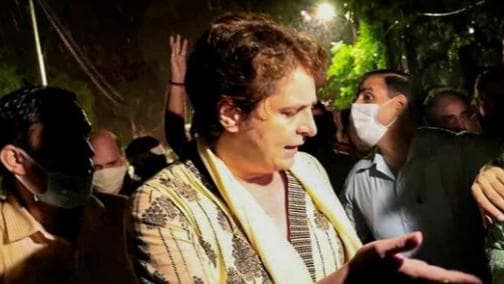 Priyanka Gandhi Arrested: योगी सरकार ने प्रियंका गांधी को किया गिरफ्तार, गेस्ट हाउस को बनाया अस्थायी जेल 