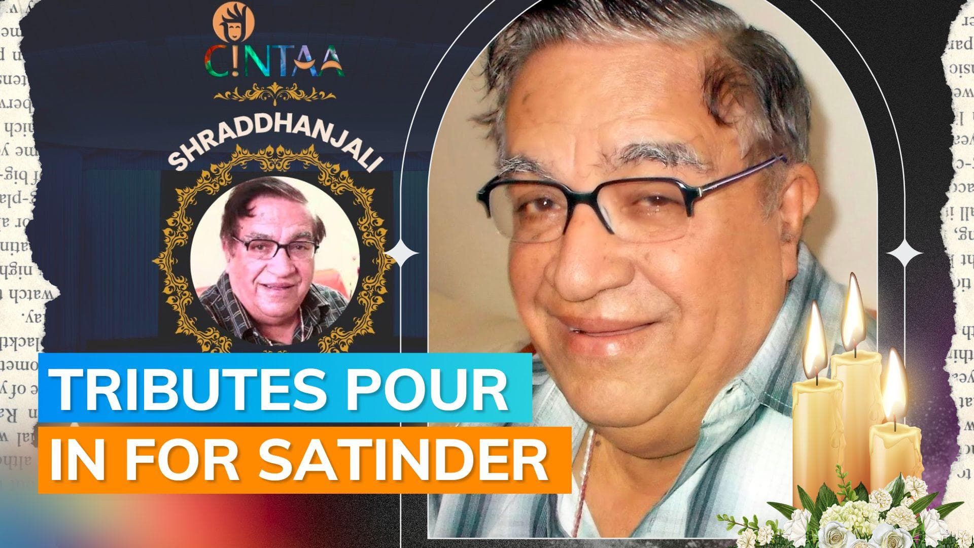 Veteran actor Satinder Kumar Khosla dies due to cardiac arrest