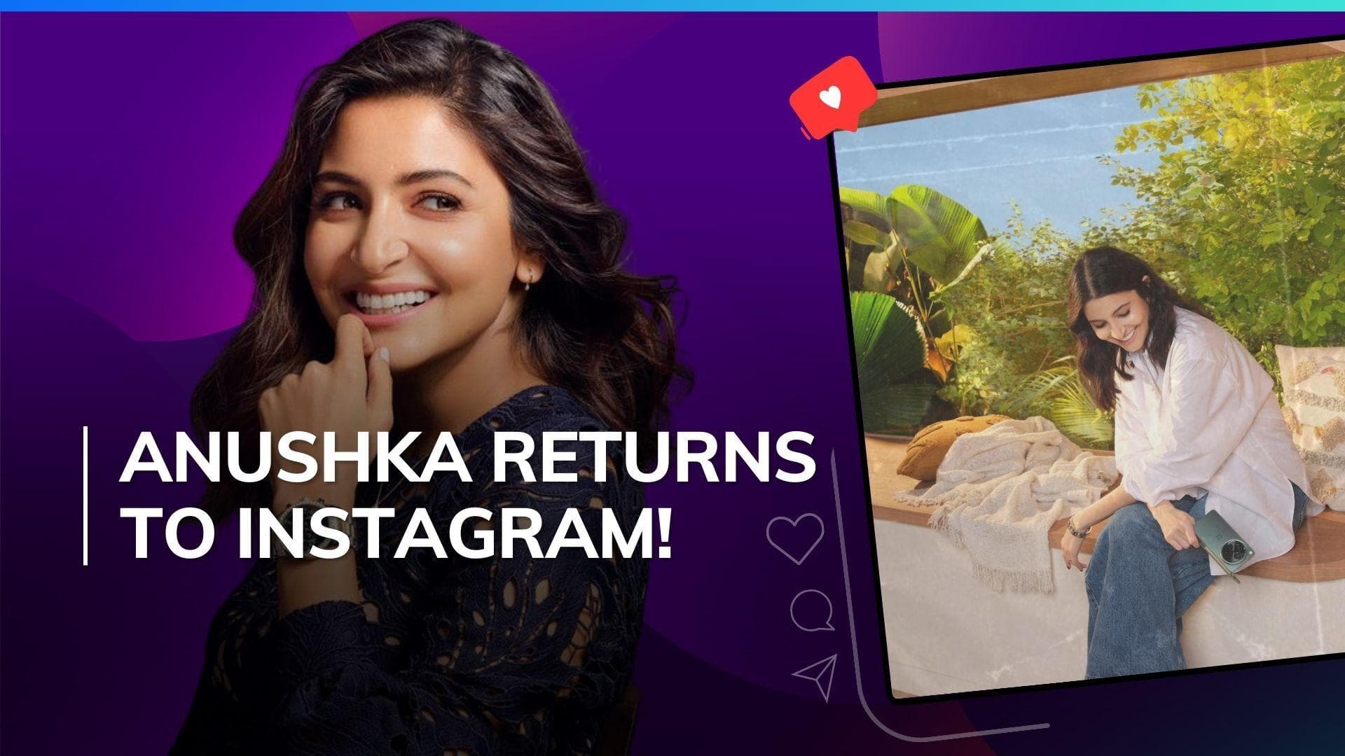 Anushka Sharma radiates glow in first Instagram post since son Akaay's birth: 'Some reading time...' 