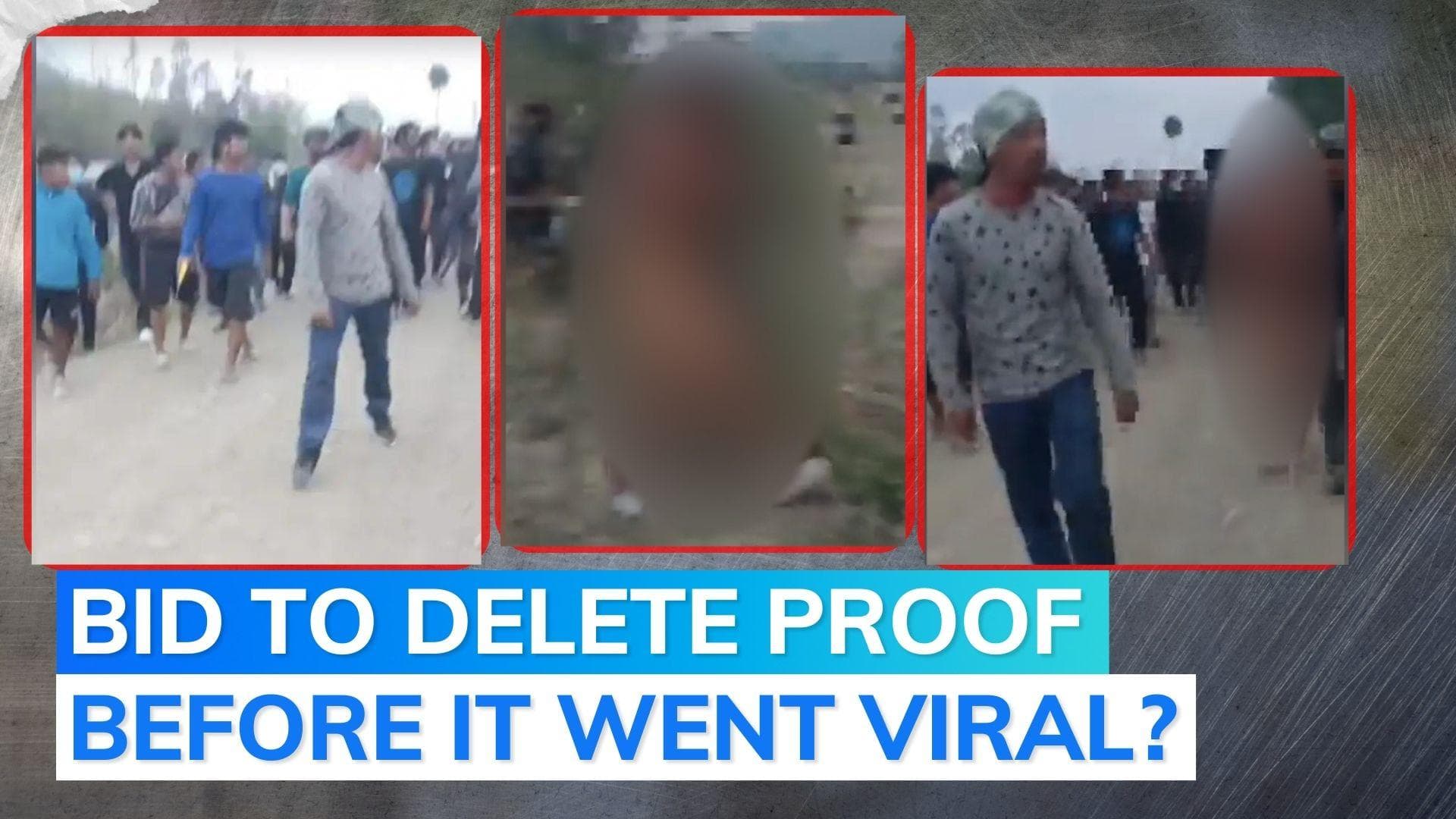 Villagers tried to get Manipur sexual assault video deleted: reports