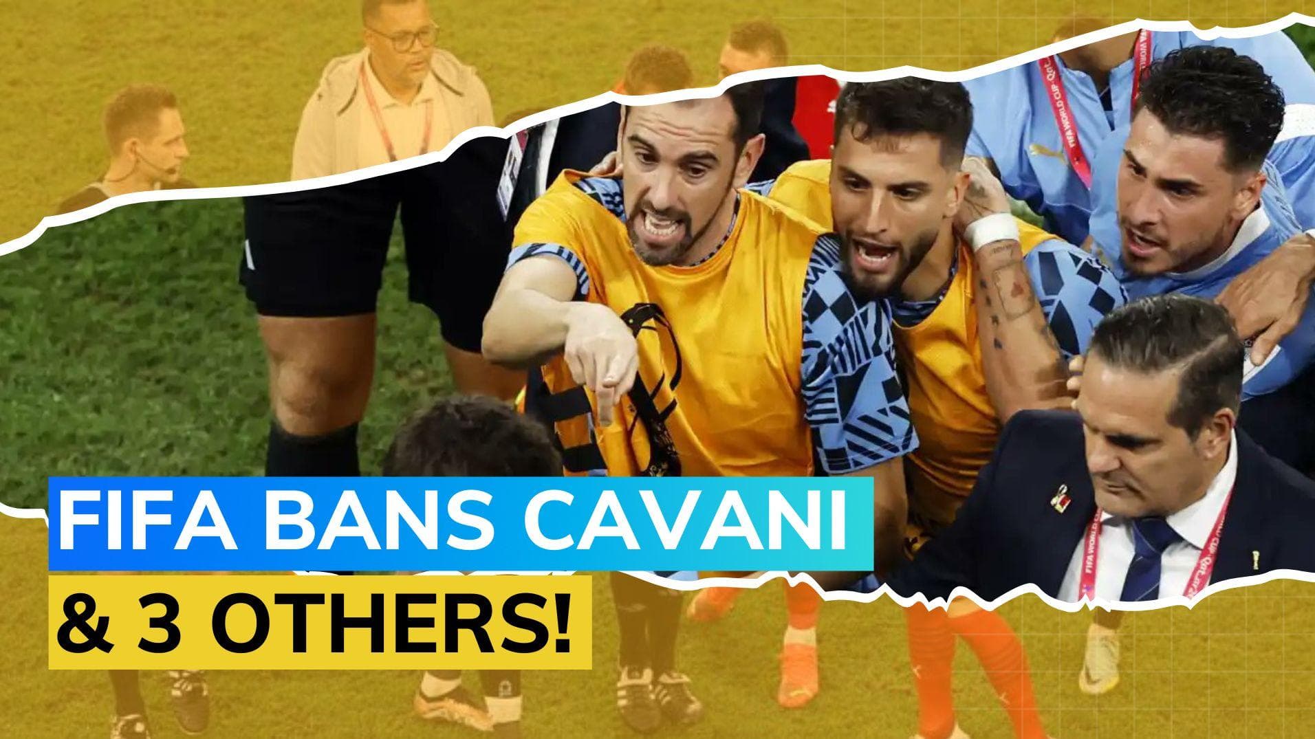 FIFA bans 4 Uruguay players for disorder at 2022 World Cup
