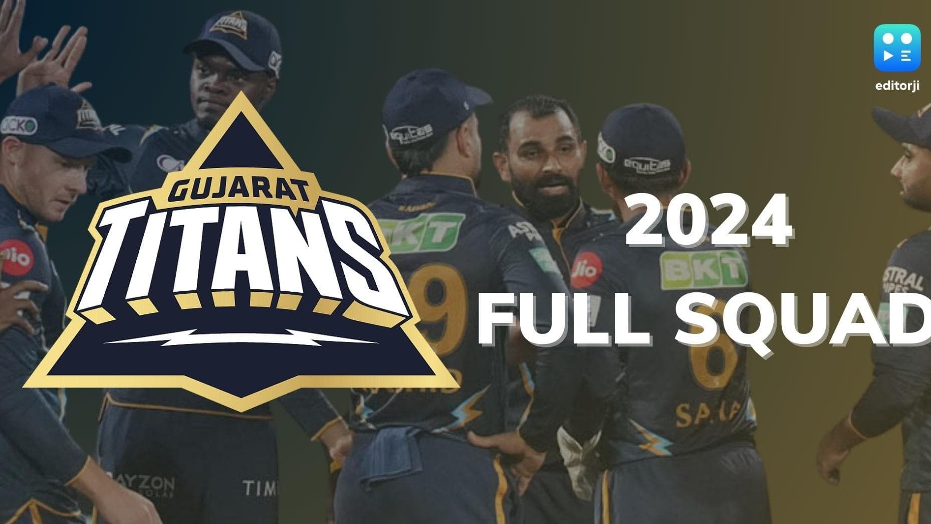 IPL auction: गुजरात टाइटंस के खिलाड़ियों की पूरी लिस्ट, नीलामी में खरीदे गए खिलाड़ियों के नाम