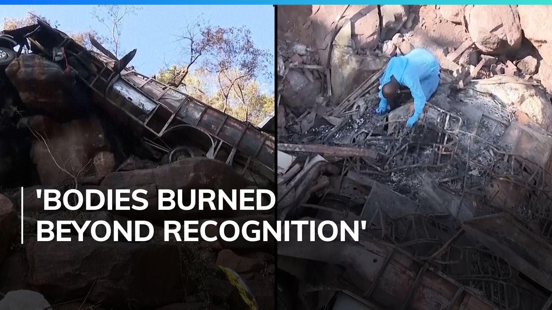 8-yr-old girl lone survivor of bus crash that killed 45 in South Africa