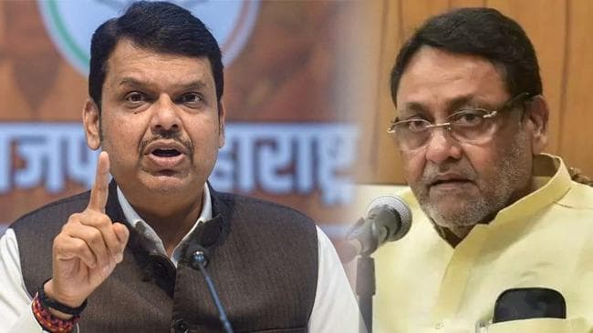 Fadnavis Vs Malik: अंडरवर्ल्ड से फडणवीस के रिश्ते! नवाब मलिक बोले- जवाब 'हाइड्रोजन बम' से दूंगा