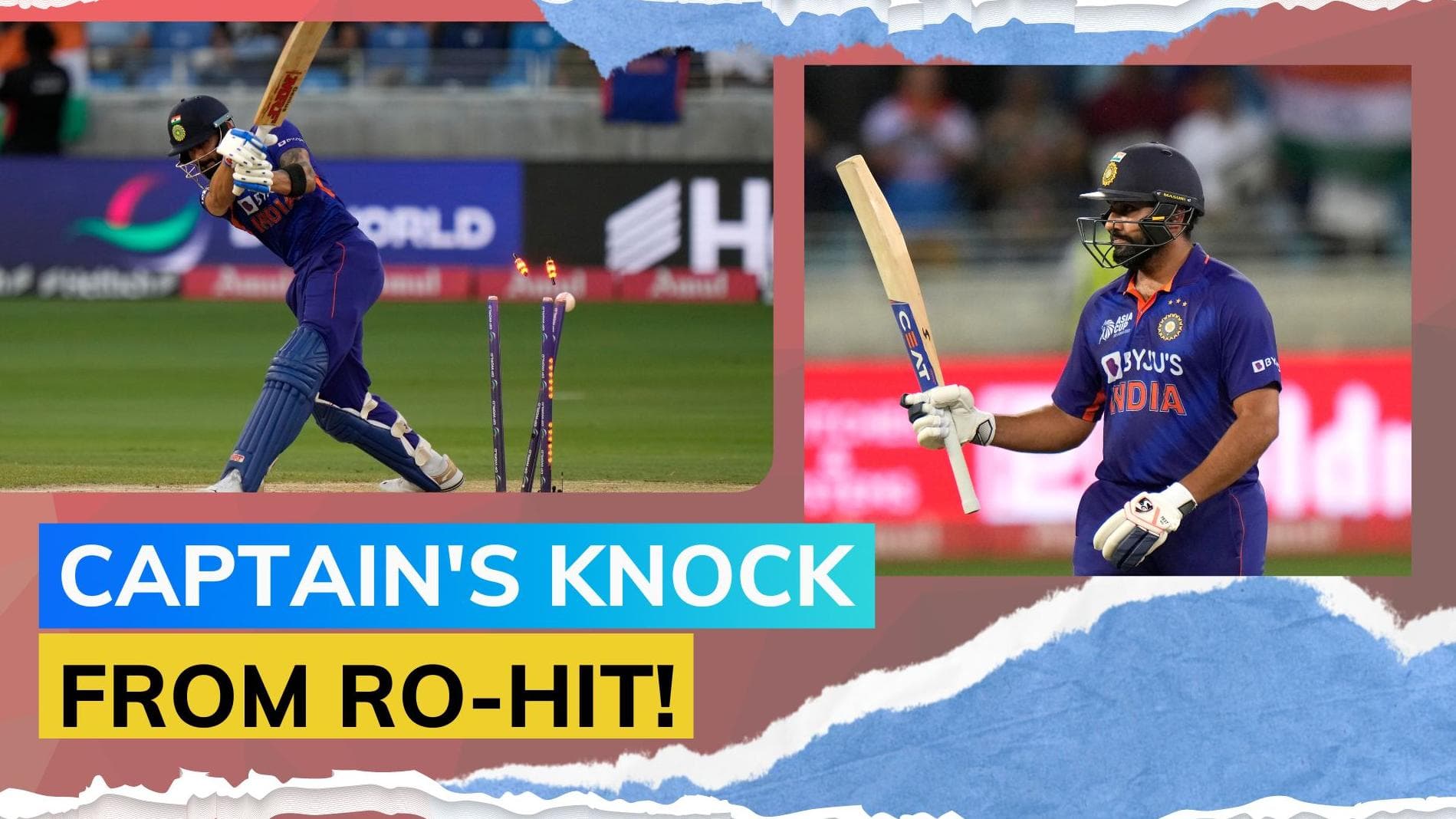 Asia Cup 2022: India vs Sri Lanka - Rohit Sharma bails India out after poor start