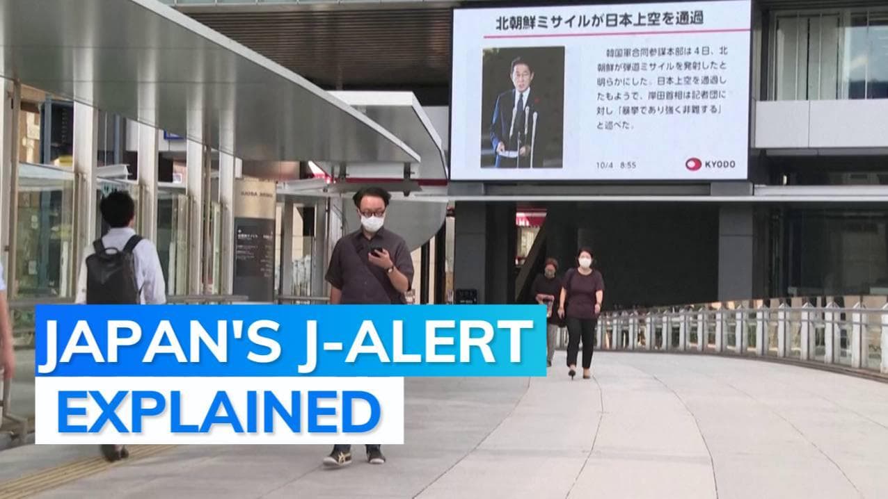 North Korea fires missiles: what is J-Alert issued by Japan to its citizens