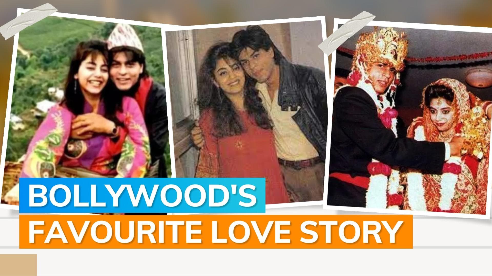 Shah Rukh Khan and Gauri Khan's unseen wedding pictures are all love