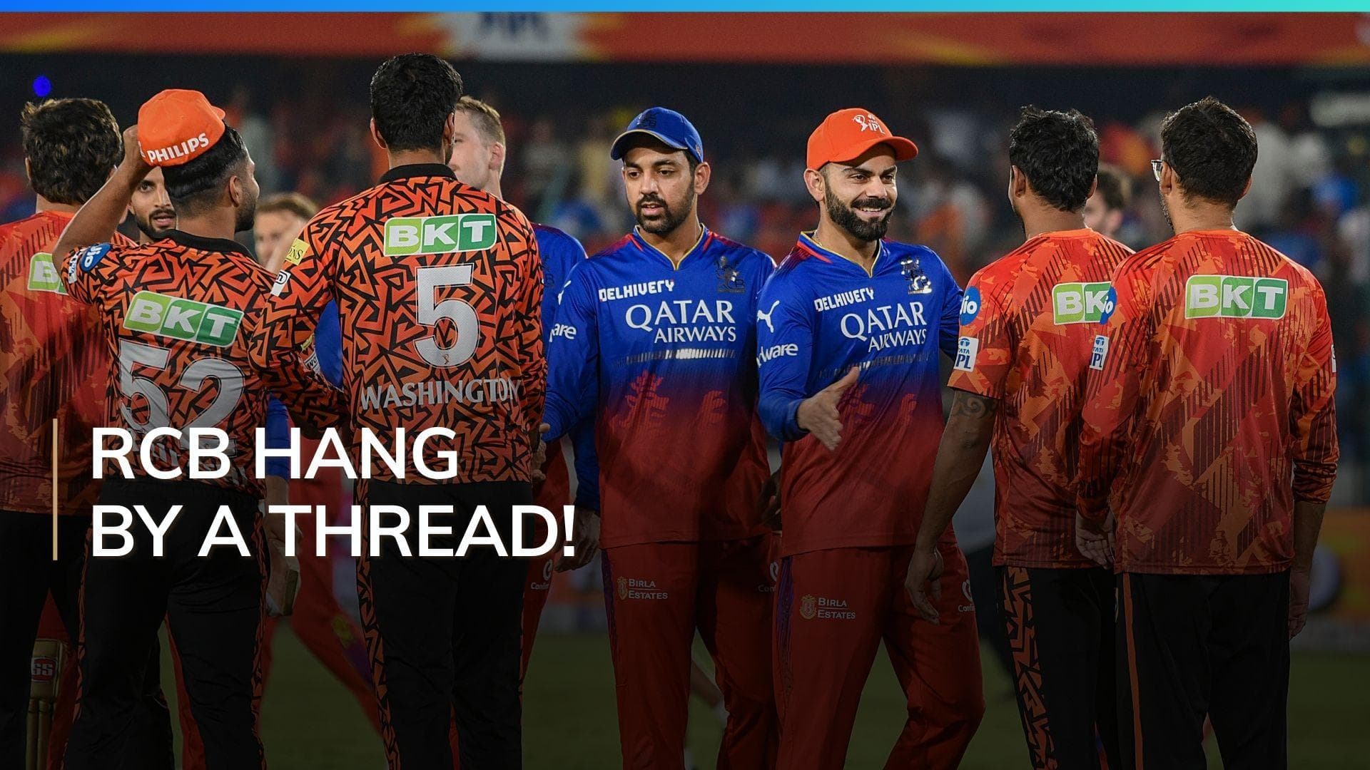 IPL 2024 points table: RCB win first game in 7 matches but still stay at the bottom; SRH's NRR take a hit