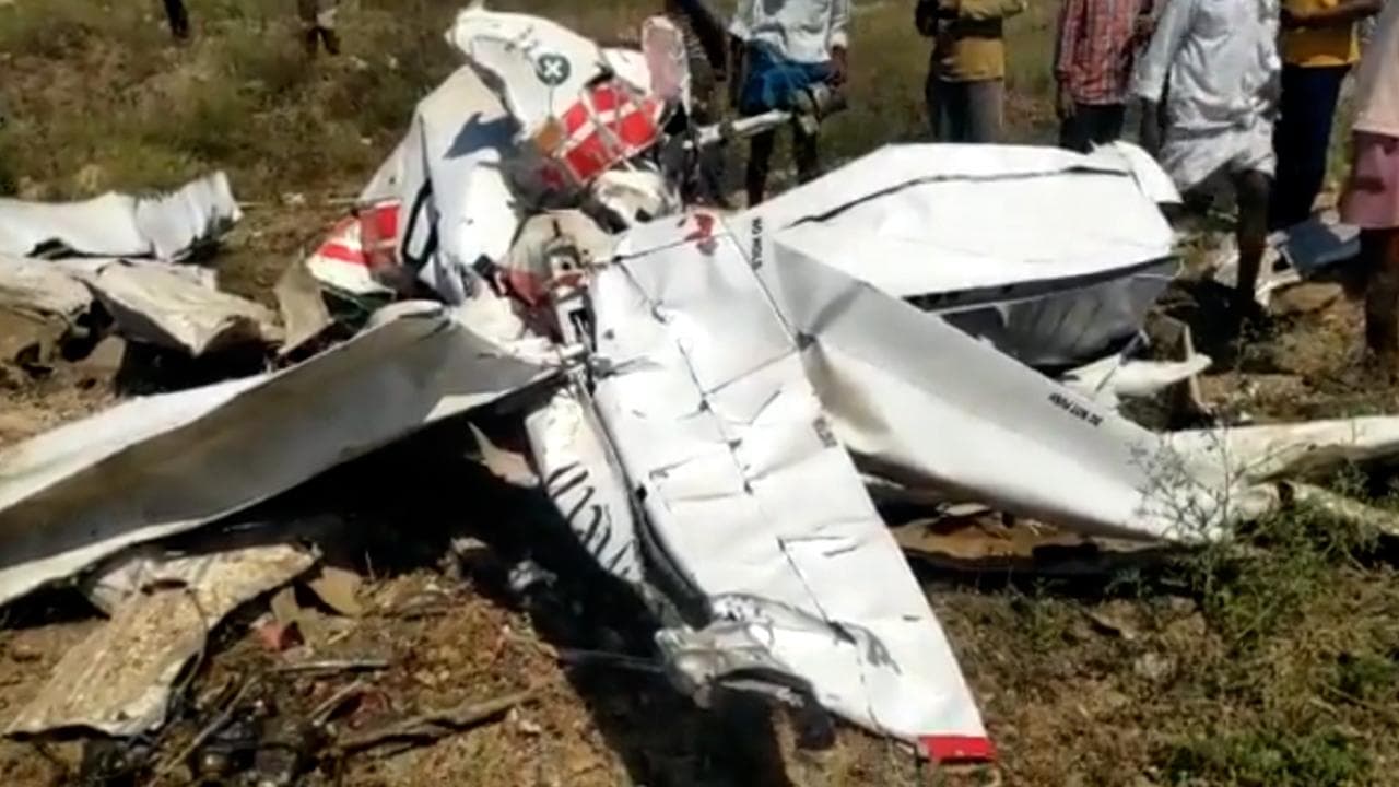 Two pilots killed in chopper crash in Telangana