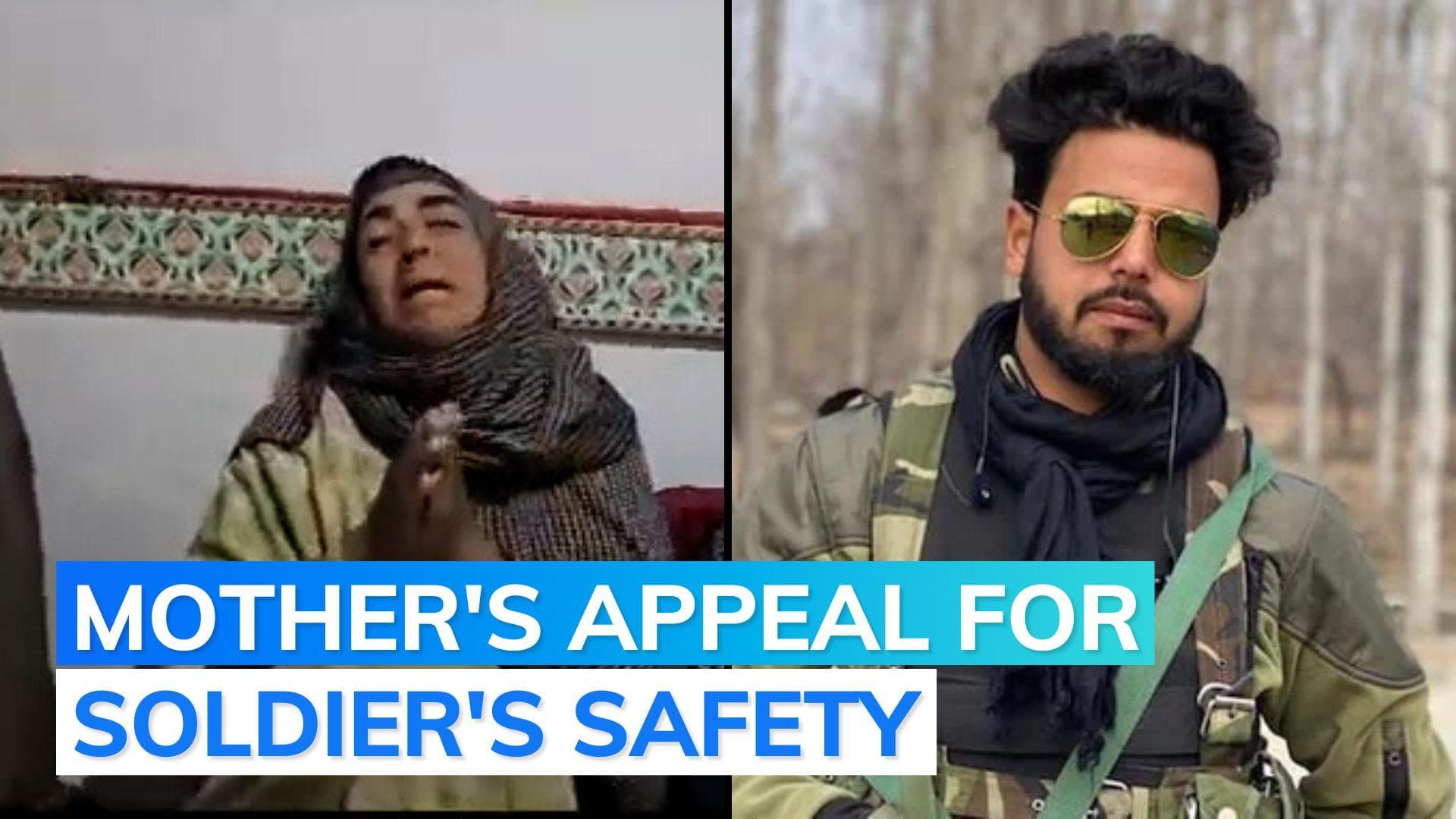 J&K: fearing abduction, a mother's appeal for her soldier son's safe return