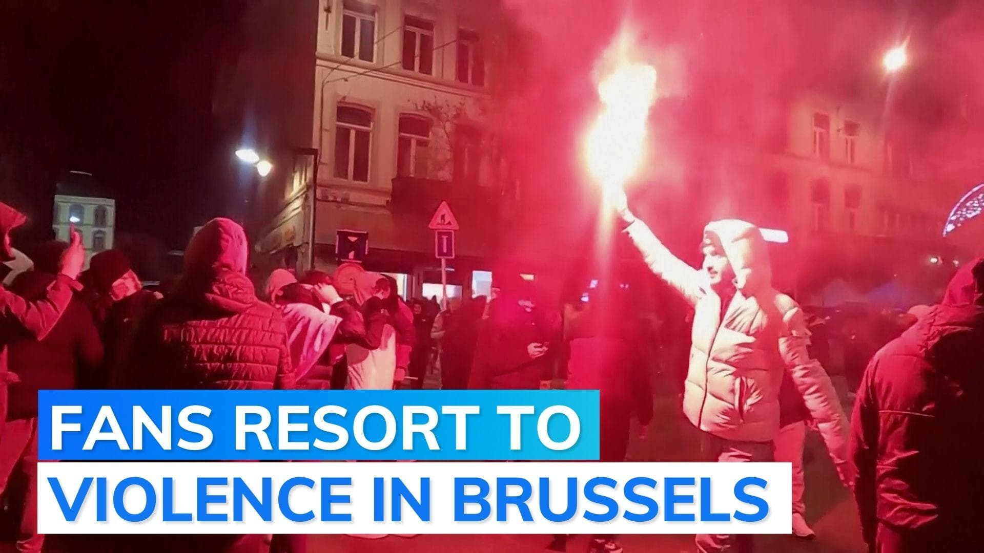 Video: fans clash with forces after Morocco loses to France | FIFA World Cup 2022 