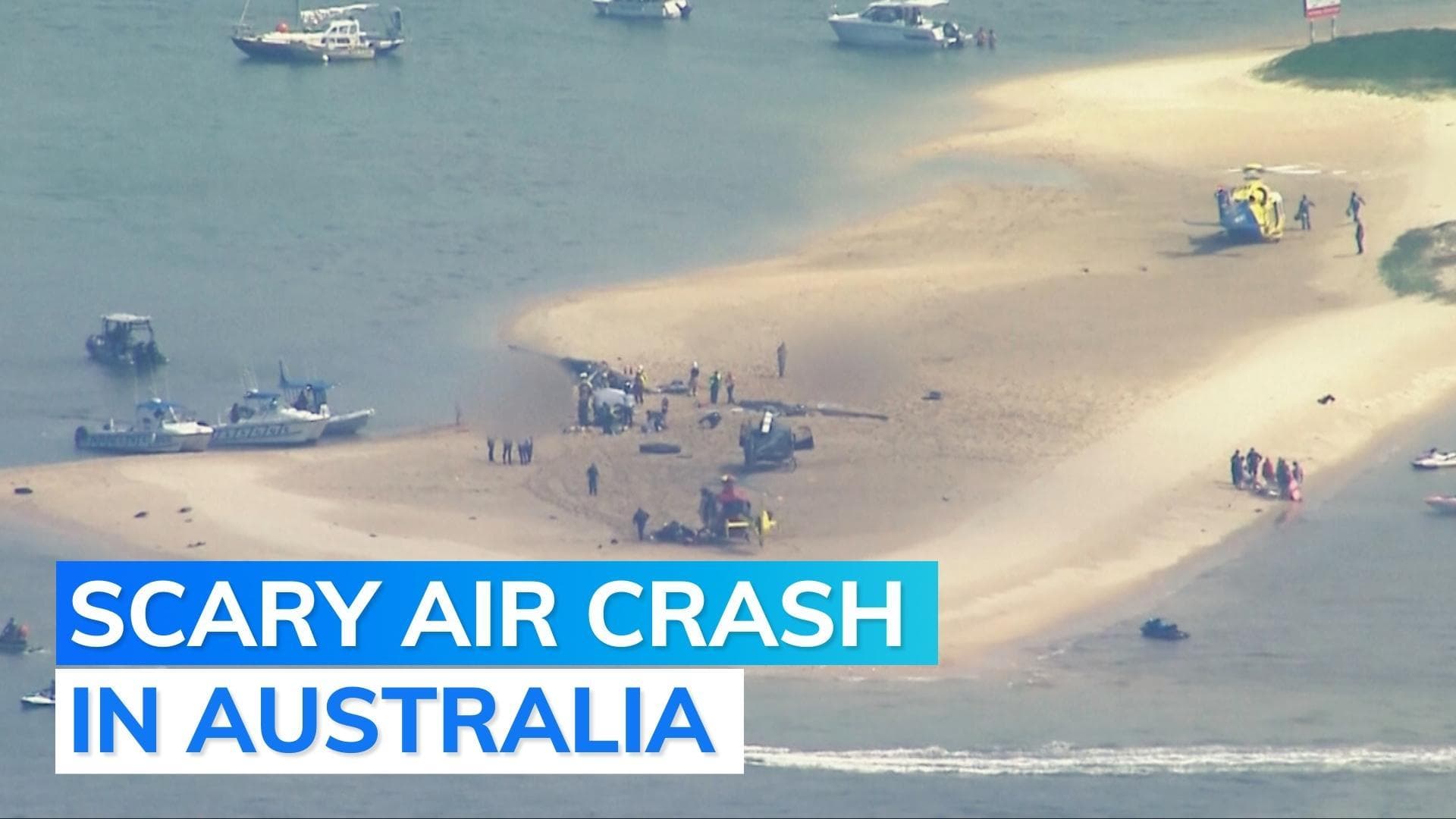 2 helicopters collide mid-air near Australia's famous Gold Coast: watch what happened