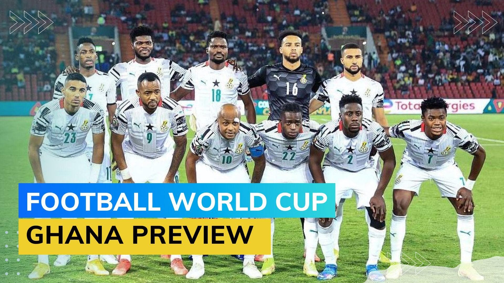 FIFA World cup 2022: Ghana full schedule, match timings, squad, live telecast and streaming 