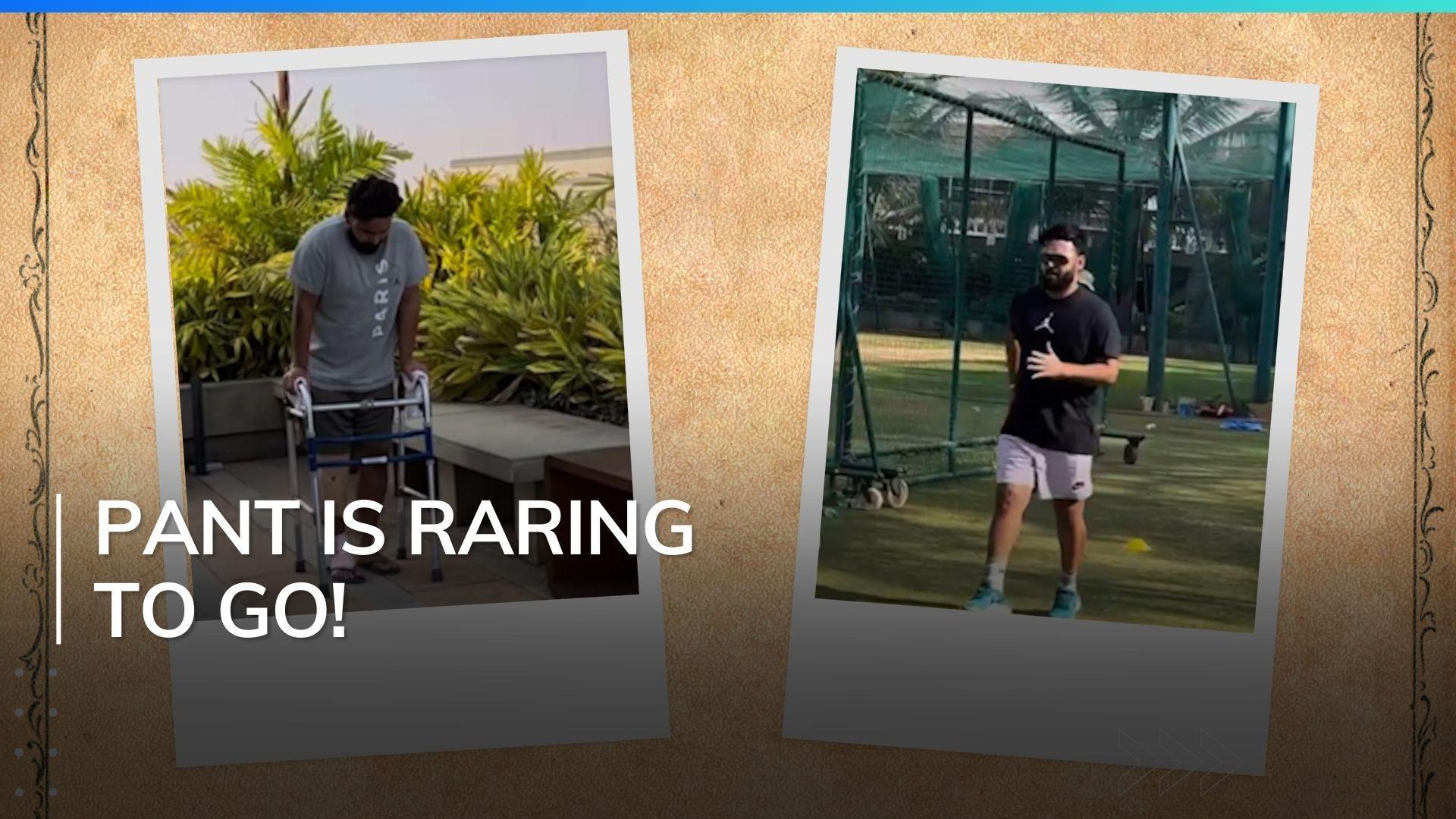 VIDEO: Rishabh Pant shares inspirational post highlighting comeback journey from injury | Watch