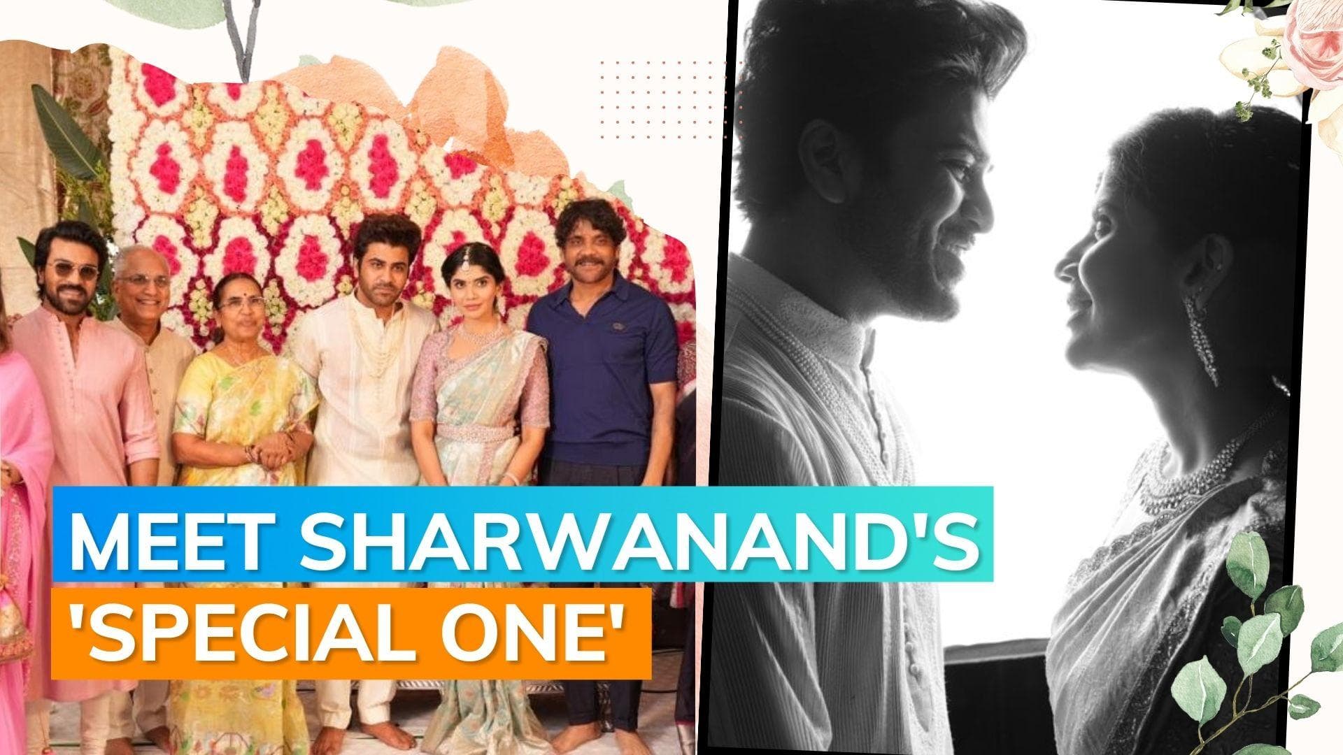 Chiranjeevi, Ram Charan, Nagarjuna, Rana Daggubati attend Sharwanand’s engagement ceremony
