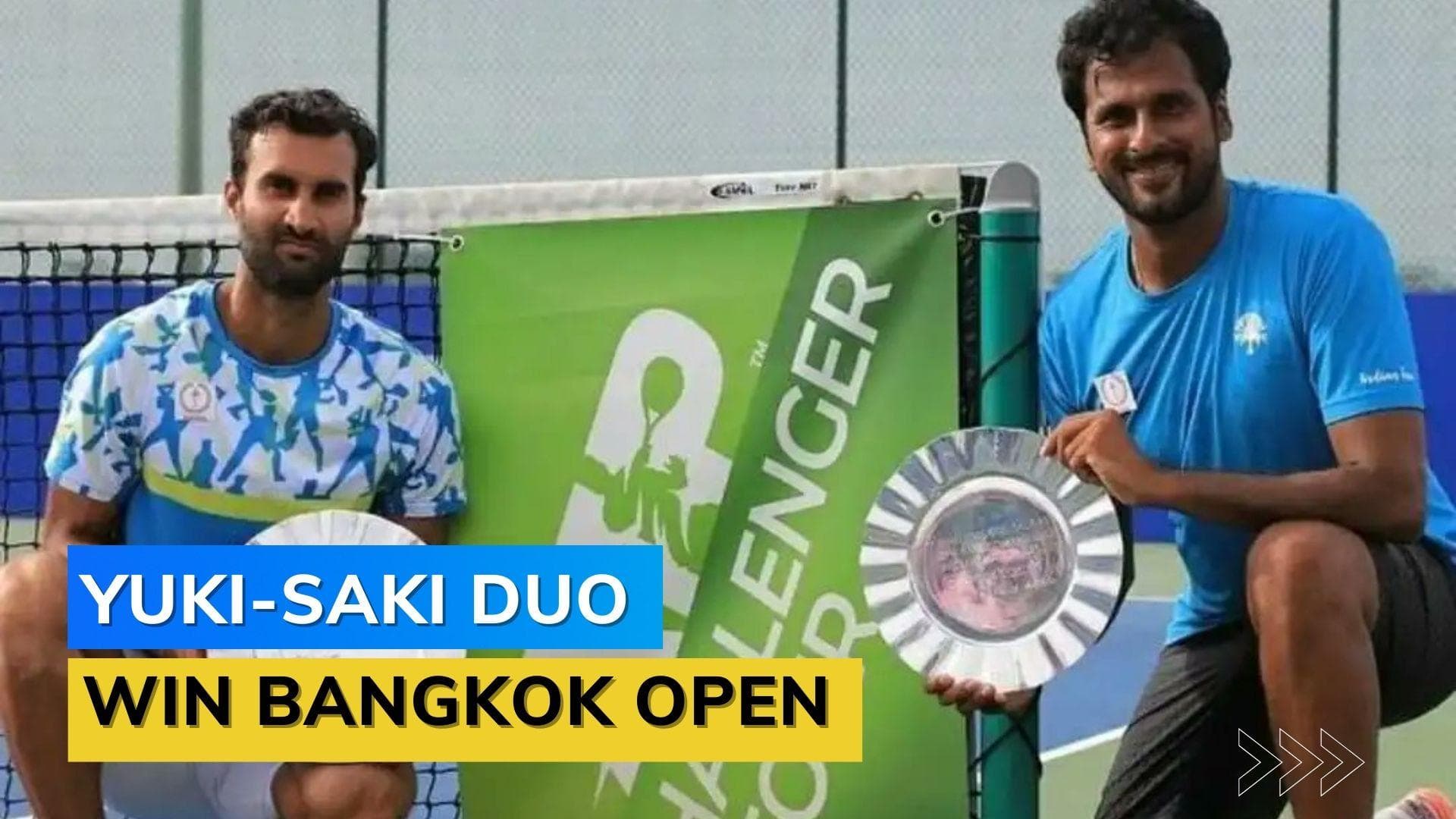 Yuki Bhambri-Saketh Myneni win Bangkok Open Challenger title