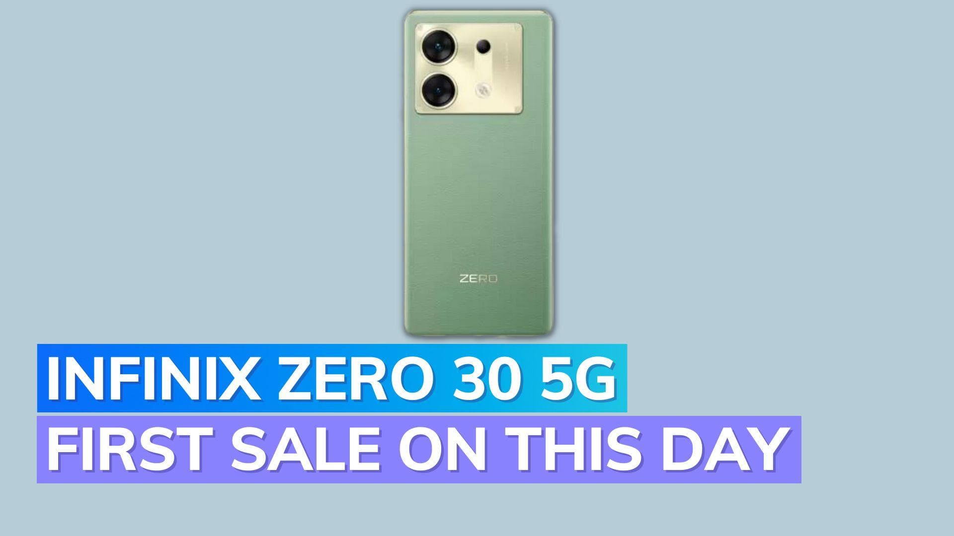 Infinix Zero 30 5G India sale on Flipkart this September 5! Check price, special offers, and specs