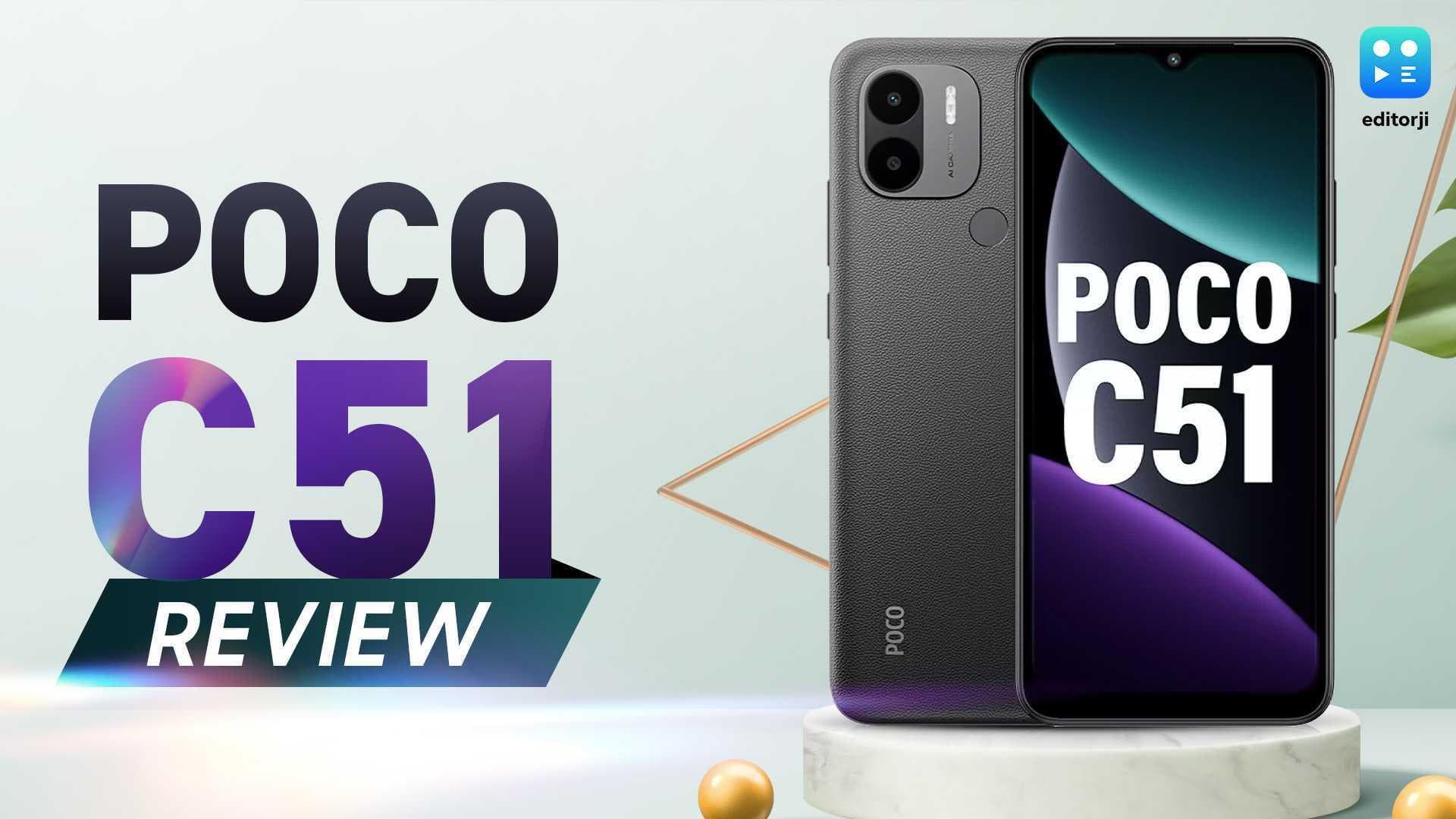 Poco C51 Review: बेस्ट एंट्री लेवल फ़ोन?