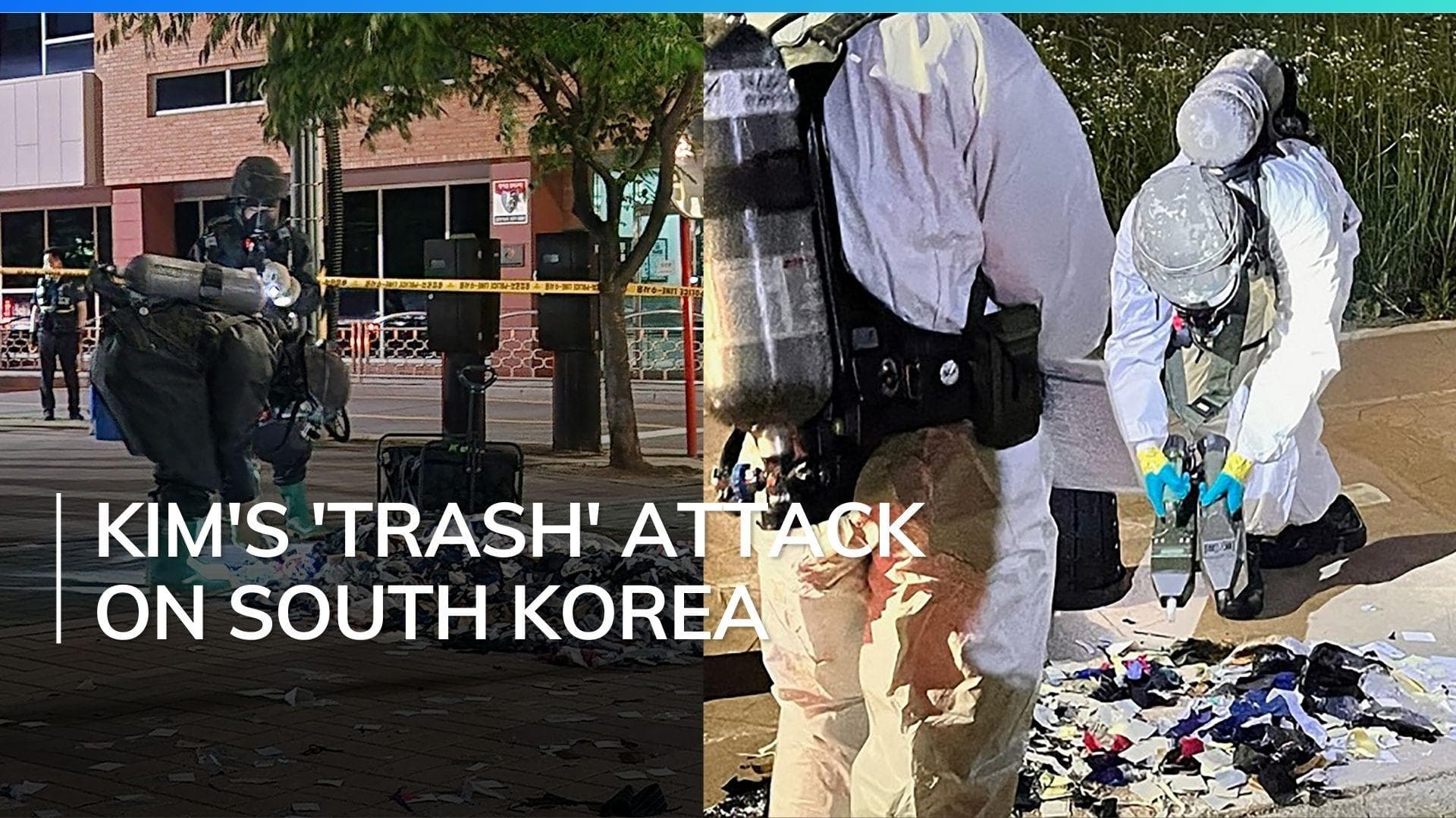 'Absurd, irrational', says Seoul as North Korea launches trash balloons yet again