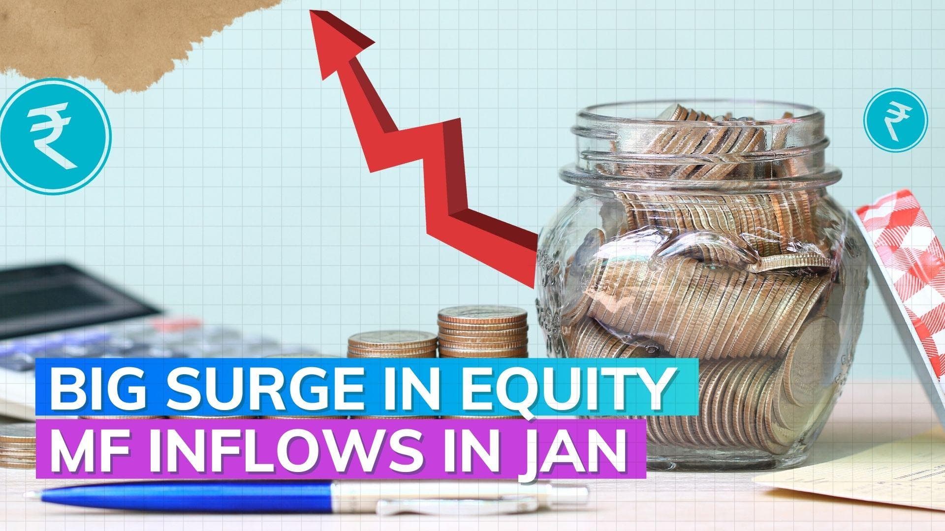 Big surge in equity mutual fund inflows in January 