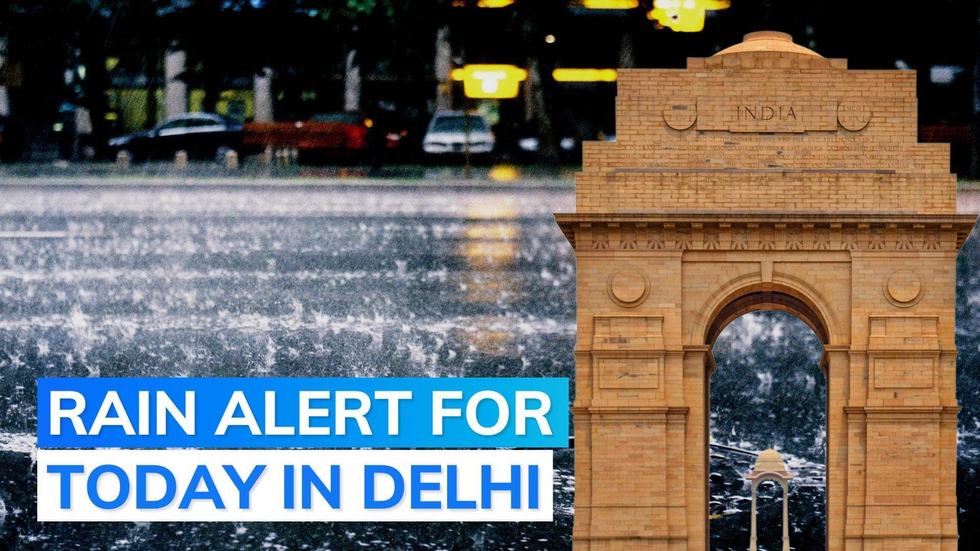 Weather dept forecasts moderate rain in Delhi