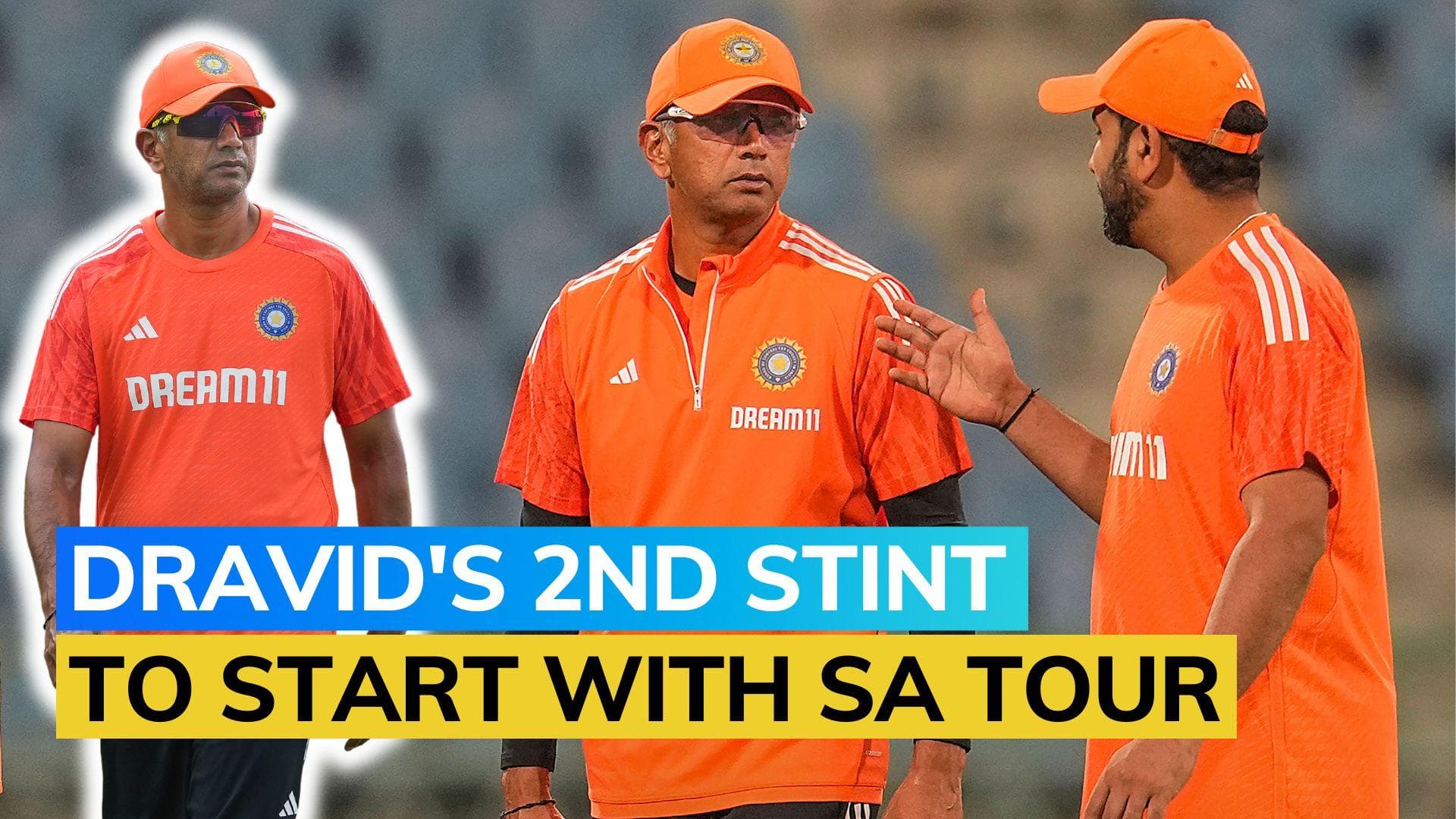 Head Coach Rahul Dravid and support staff contracts extended by BCCI