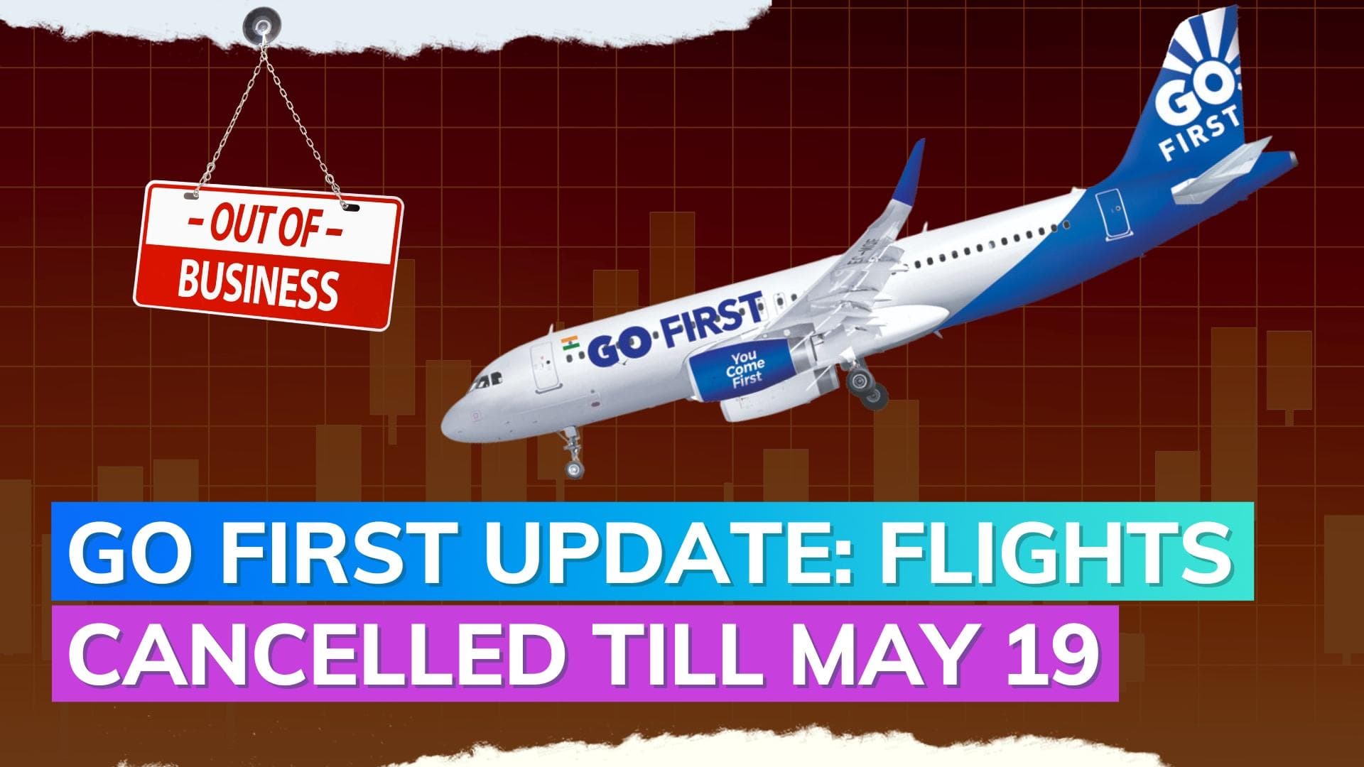 Go First cancels flights till May 19, NCLT admits the airline's insolvency plea
