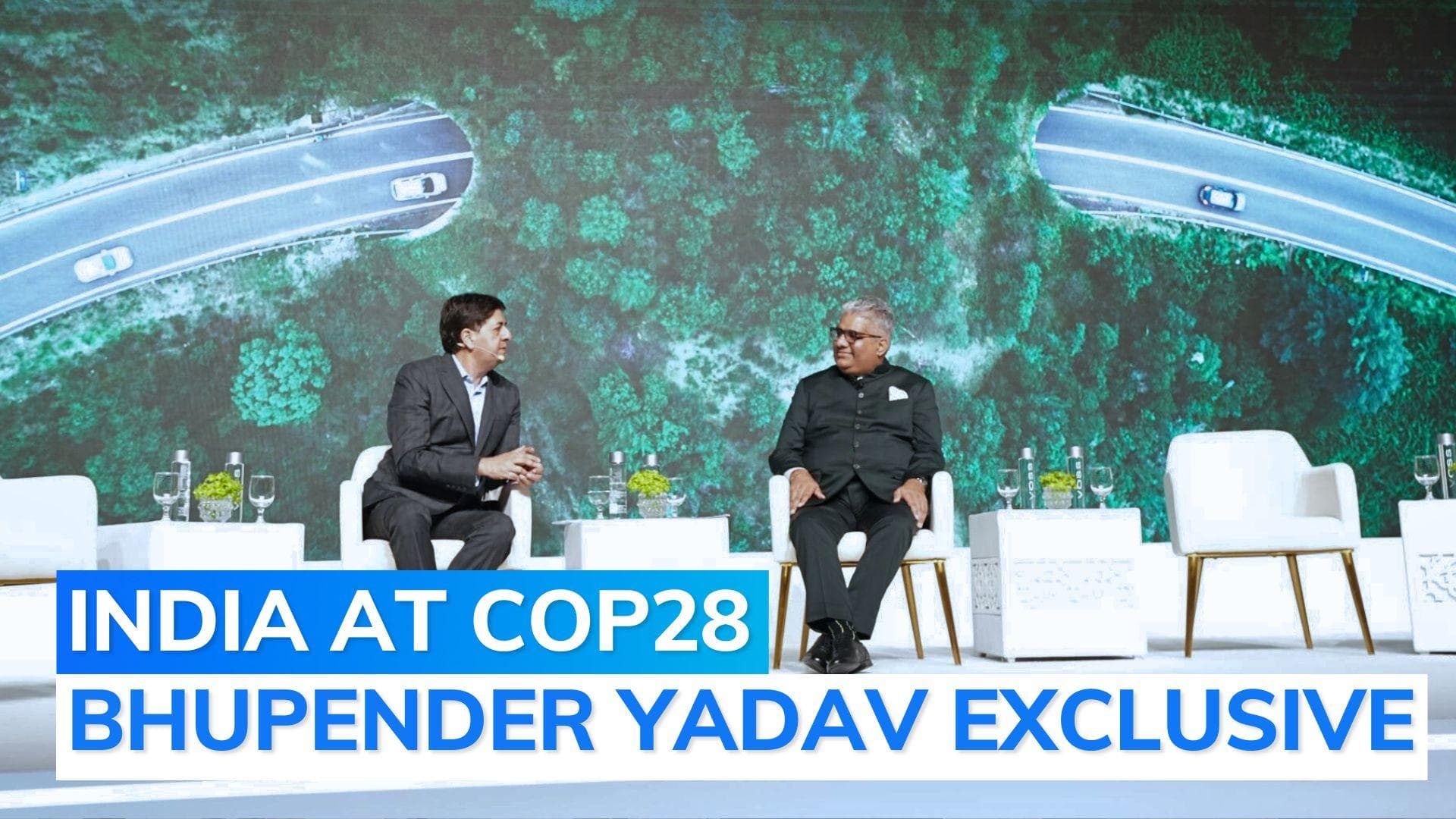Bhupender Yadav exclusive| India's expectations from COP28 climate summit 
