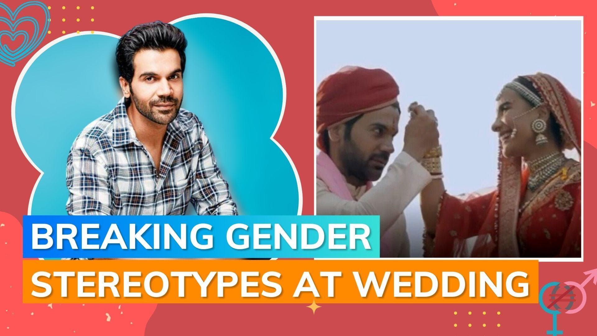 Rajkummar Rao talks about Patralekhaa putting sindoor on him at their wedding