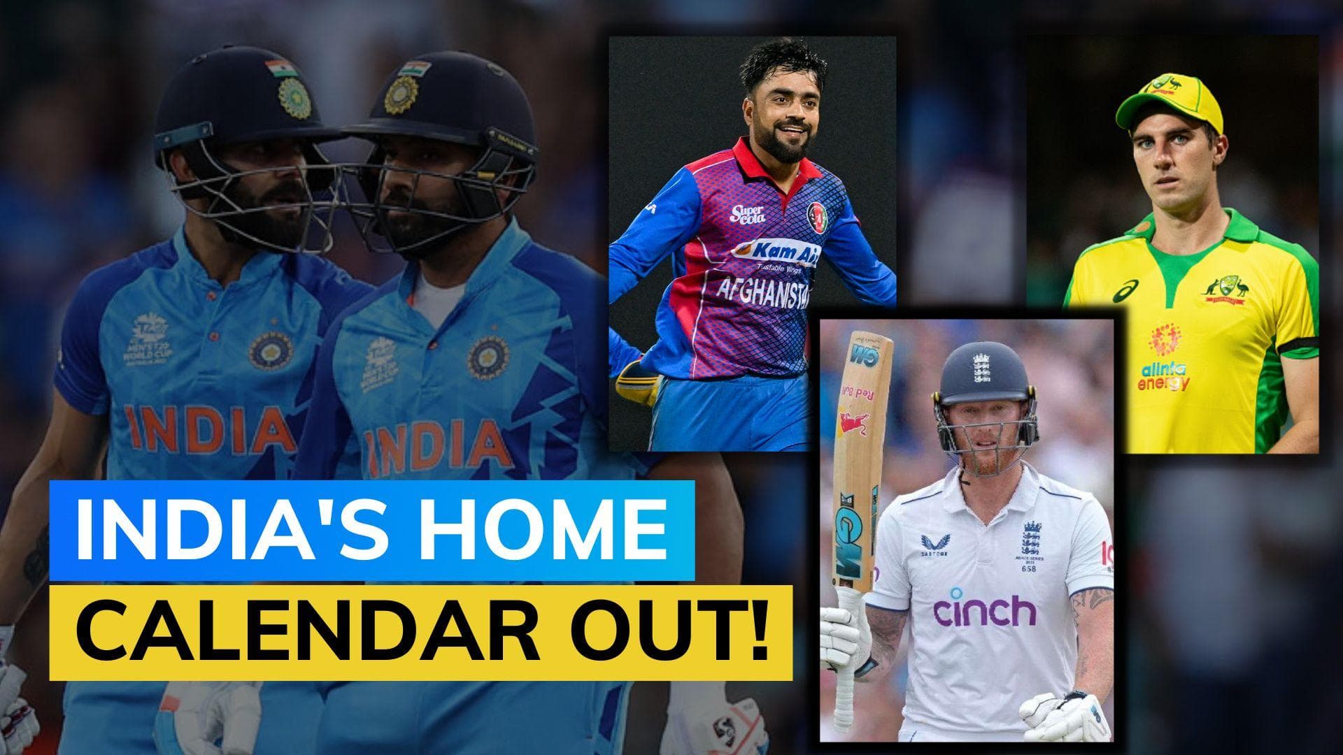 BCCI unveils India's 2023-24 home season fixtures: 16 international matches scheduled to be played