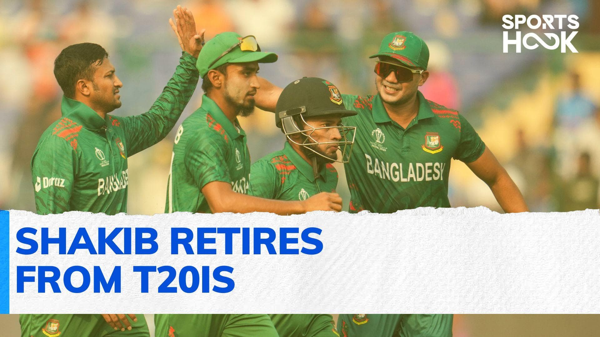 Bangladesh’s Star Cricketer Shakib Al Hasan Retires from T20Is, Sets Final Date on Test Retirement