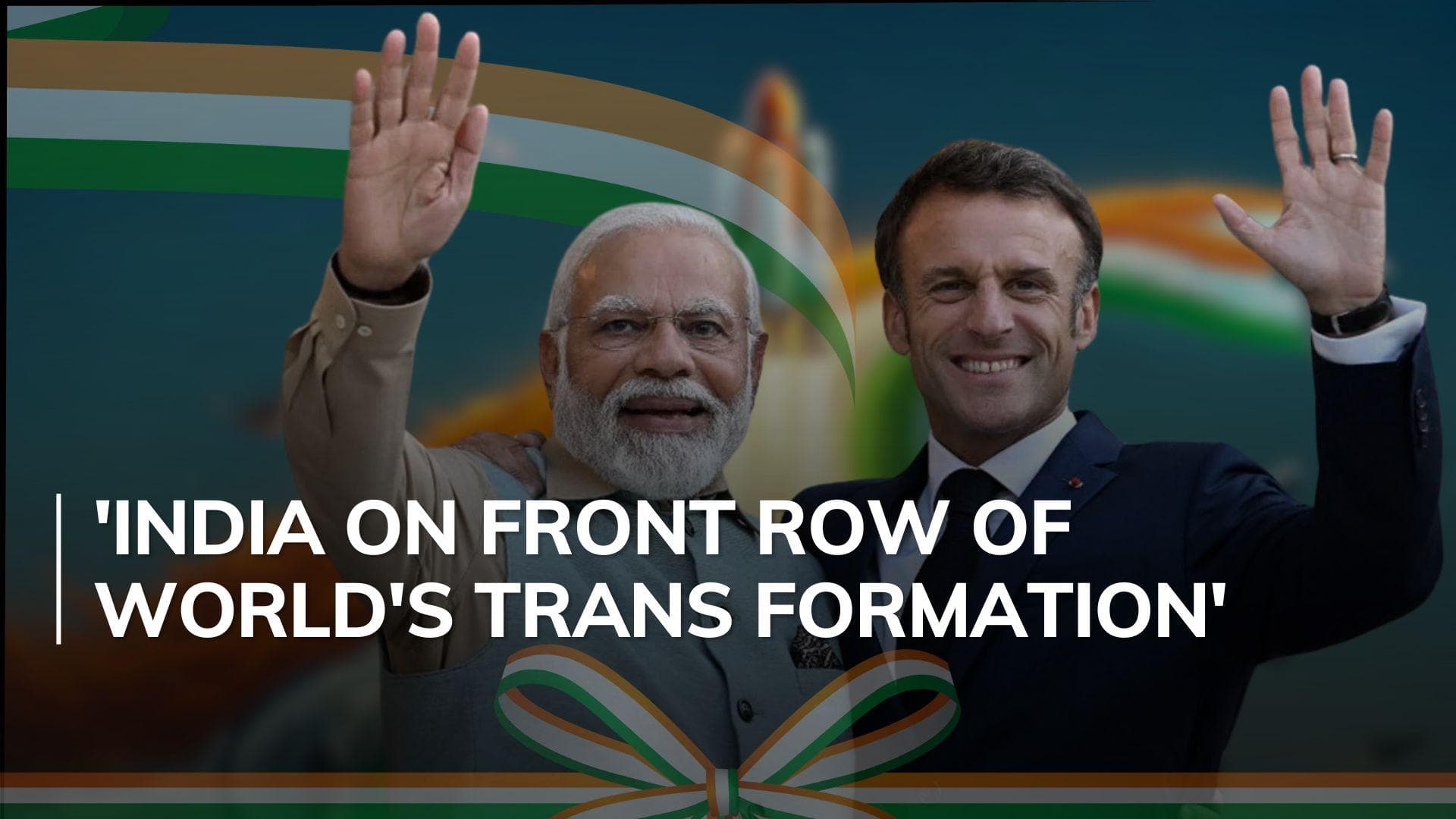 French President Macron shares glimpses of his 'exceptional' visit to India 